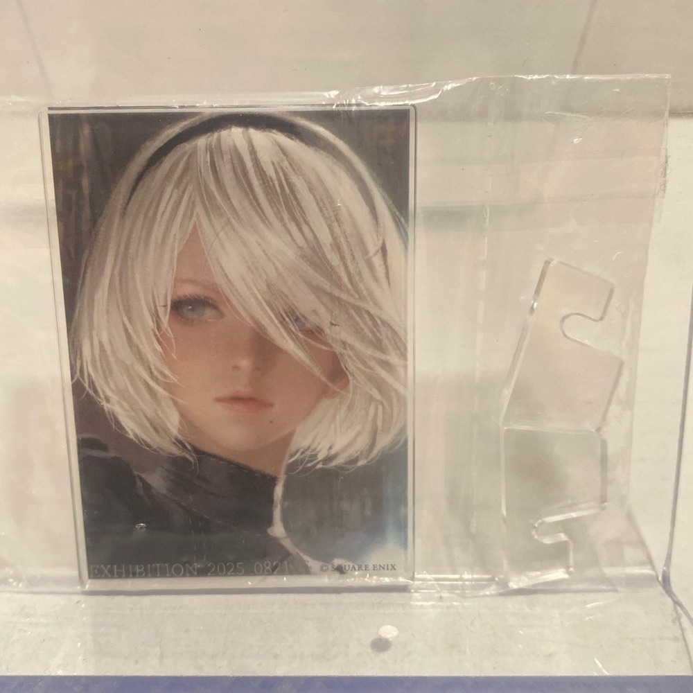 Square Enix Nier 15th Anniversary 2B Mini Acrylic Panel D Prize Stand